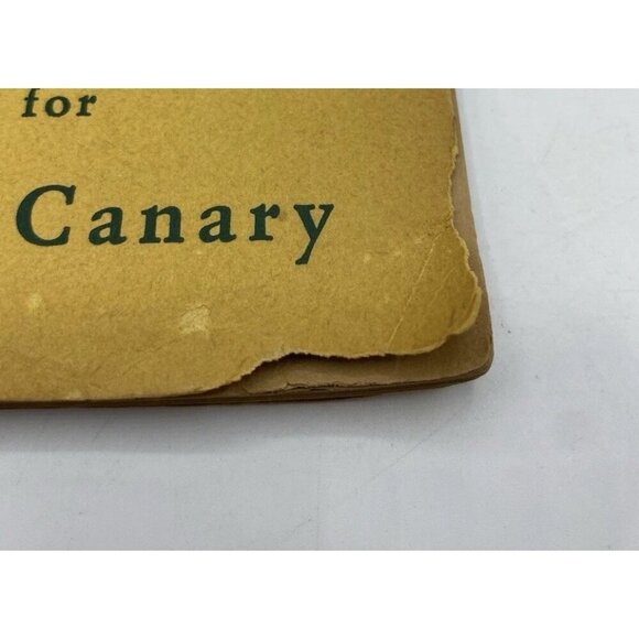 The Canary Owner's Handbook Will Gerber 1950 Long Life & Happy Song Well Loved - Picture 15 of 16